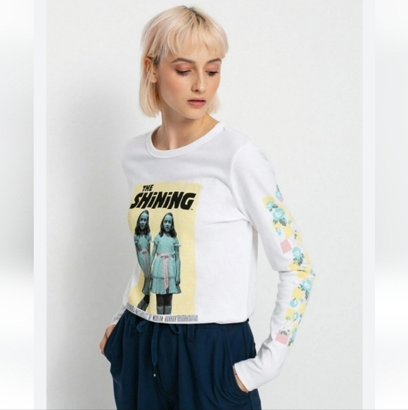 Vans x House of Terror The Shining Twins Tee Long Sleeve Sz Medium - Picture 2 of 8